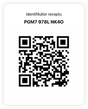 Platné recepty - QR